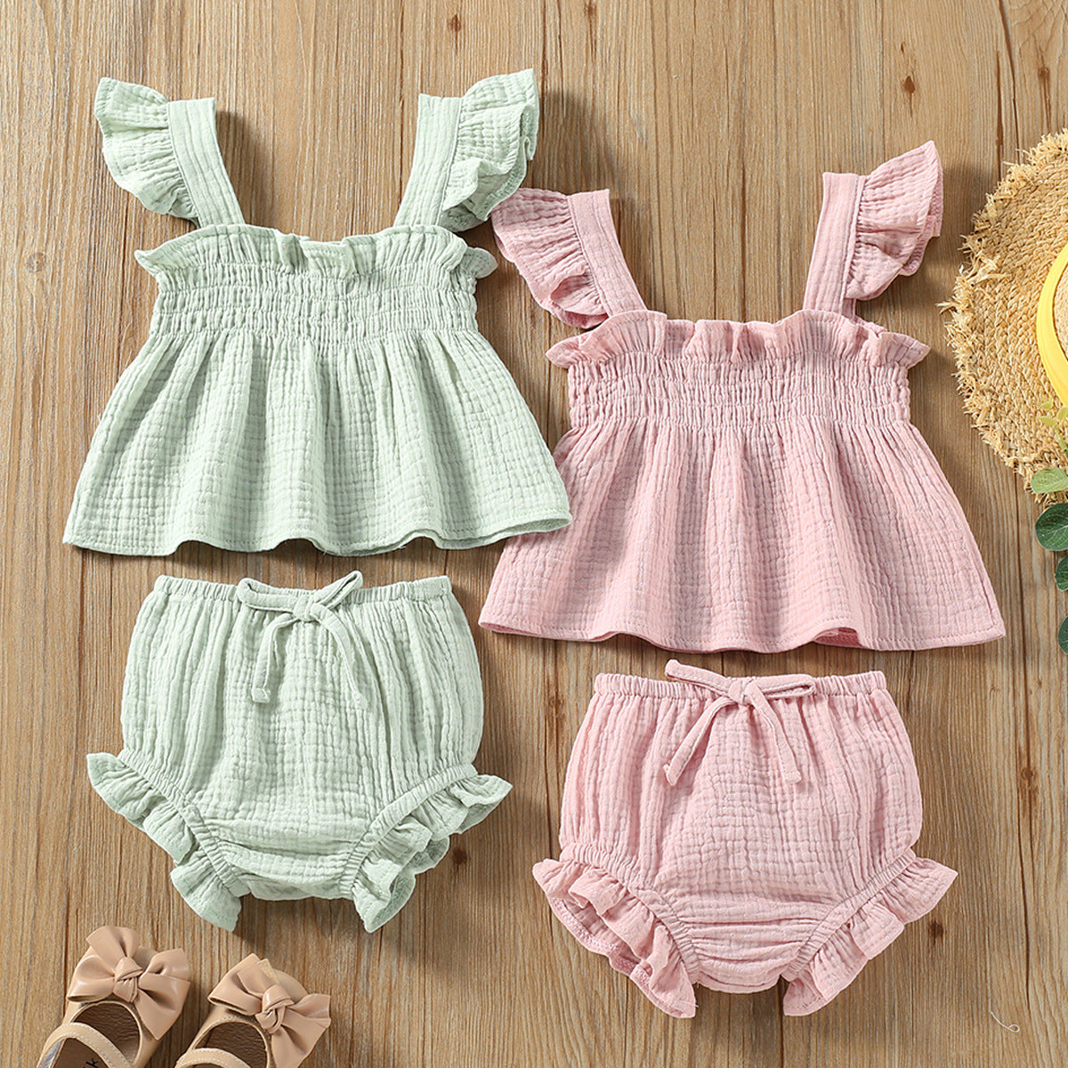 Baby Girl Two-Piece Summer Set