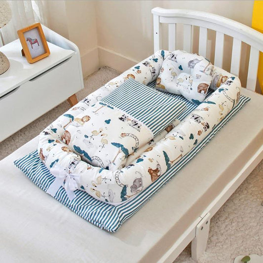 Anti-pressure Foldable and Portable Bed for Newborns