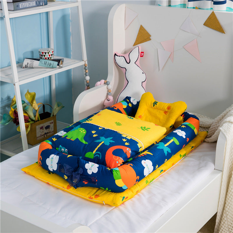Anti-pressure Foldable and Portable Bed for Newborns