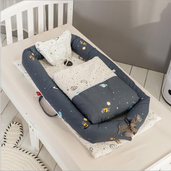 Anti-pressure Foldable and Portable Bed for Newborns