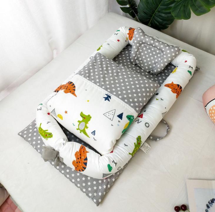 Anti-pressure Foldable and Portable Bed for Newborns