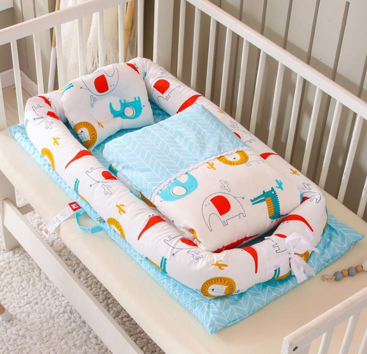 Anti-pressure Foldable and Portable Bed for Newborns