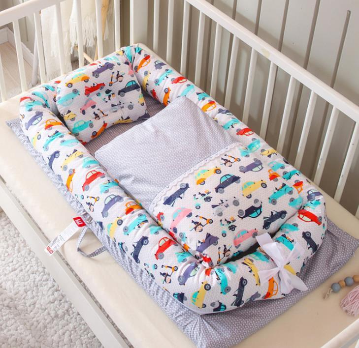 Anti-pressure Foldable and Portable Bed for Newborns