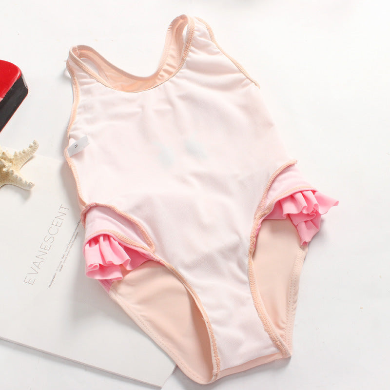 Baby One-Piece Swimsuit and Cap