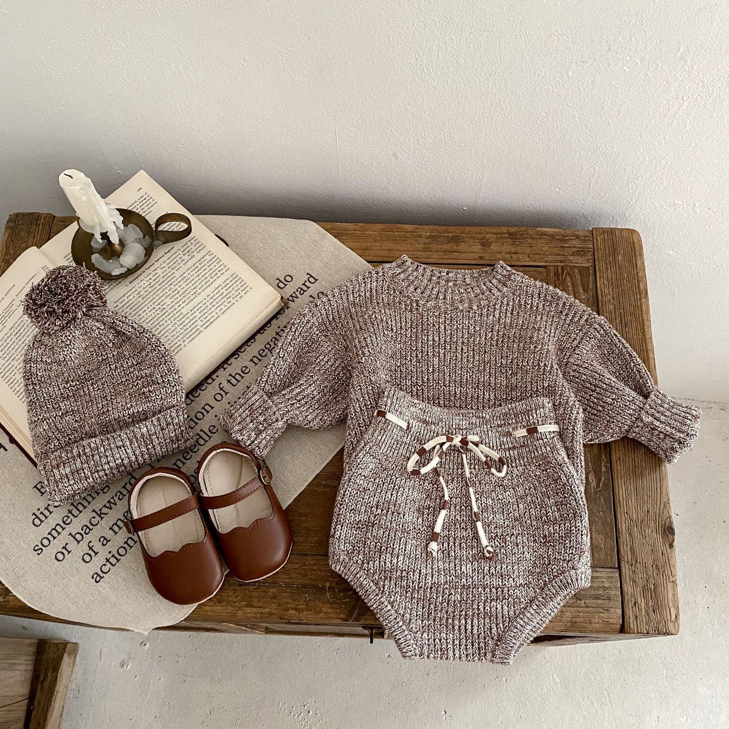 Baby Pullover 3-piece Set