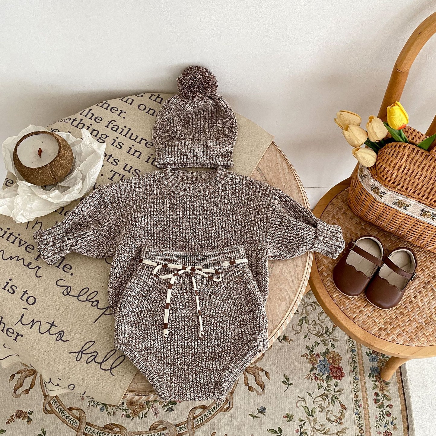 Baby Pullover 3-piece Set